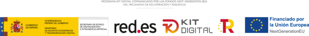 Financiado por la Unión Europea, NextGenerationEU. Plan de Recuperación, Transformación y Resiliencia. Gobierno de España. Programa Kit Digital